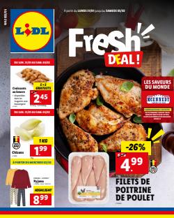 Promos de Supermarchés dans le dépliant à Lidl ( 7 jours de plus)