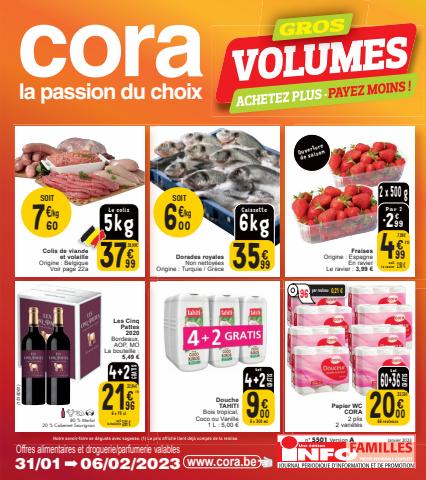 Catalogue Cora | Les gros volumes au 31-01 | 31/01/2023 - 06/02/2023