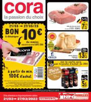 Offre à la page 15 du catalogue Bon de 10€ sur 100€ le 21-03 de Cora