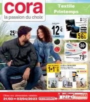 Catalogue Cora à Mons | Le textile printemps 21-03 | 21/3/2023 - 3/4/2023