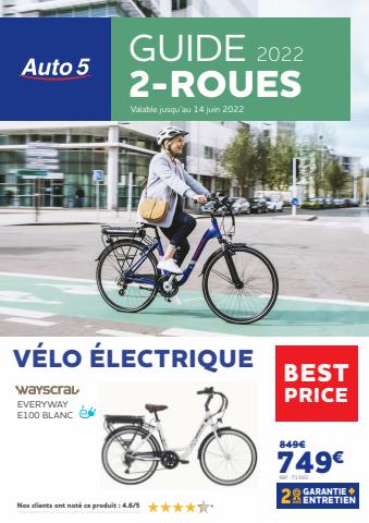 Promos de Voitures et Motos à Hasselt | FR- Guide 2-Roues Vélo Électrique sur Auto5 | 11/05/2022 - 14/06/2022