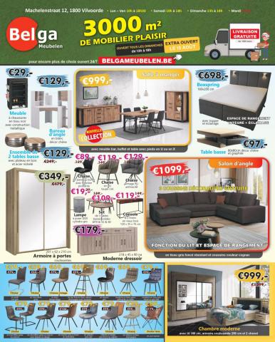 Catalogue Belga Meubelen | FR- Belga Meubelen Promoties | 08/08/2022 - 15/08/2022