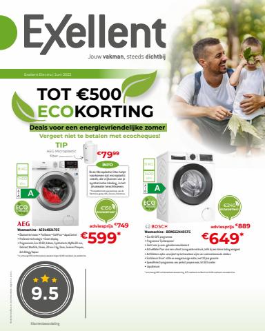 Promos de Électronique à Bruges | NL- Exellent Ecokorting folder sur Exellent | 01/06/2022 - 30/06/2022