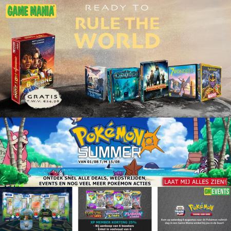 Catalogue Game Mania | Ready to Rule the World | 08/08/2022 - 15/08/2022