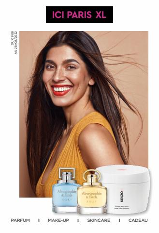 Promos de Parfumeries et Beauté à Roulers | FR- ICI PARIS XL Depliant sur ICI PARIS XL | 01/08/2022 - 28/08/2022