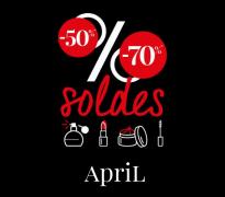 Promos de Parfumeries et Beauté | -50% & -70% Soldes sur April Beauty | 08/01/2023 - 31/01/2023