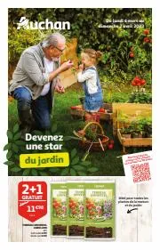 Promos de Supermarchés à Charleroi | Jardin part 1 sur Auchan | 6/3/2023 - 2/4/2023