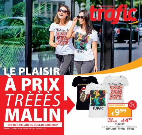 Catalogue trafic | FR- Le Plaisir à prix Trèèès Malin | 03/08/2022 - 08/08/2022