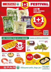 Promos de Supermarchés à Anvers | FR - Folder SPAR sur SPAR | 9/3/2023 - 22/3/2023