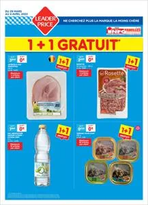 Catalogue Leader Price à Charleroi | Folder Leader Price | 29/3/2023 - 4/4/2023