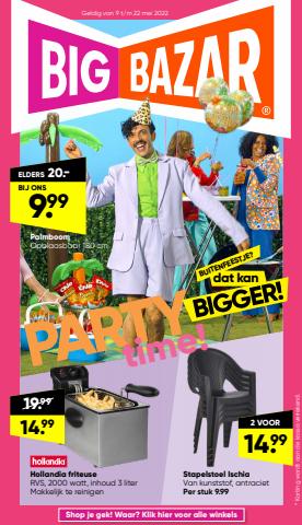 Catalogue Big Bazar à Gent | Party Time! | 09/05/2022 - 22/05/2022