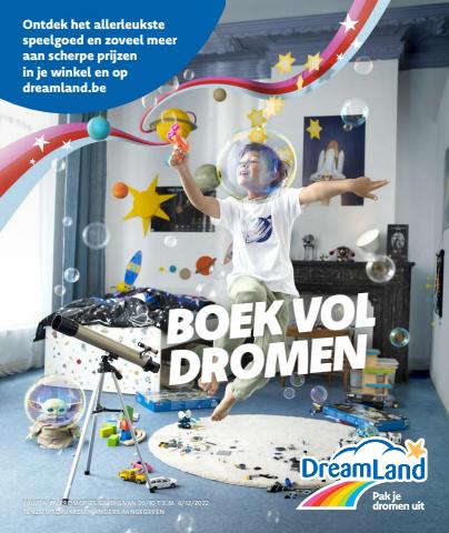 Promos de Jouets et Bébé à Tournai | NL- Boek Vol Dromen sur Dreamland | 20/10/2022 - 06/12/2022