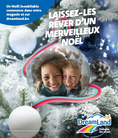 Promos de Jouets et Bébé à Charleroi | FR- Dreamland Catalogue Noël sur Dreamland | 01/12/2022 - 25/12/2022