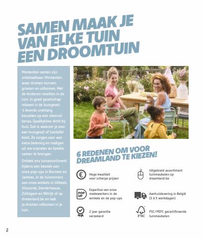 Catalogue Dreamland | NL- Breng Samen Je Dromen Naar Buiten | 1/3/2023 - 30/6/2023