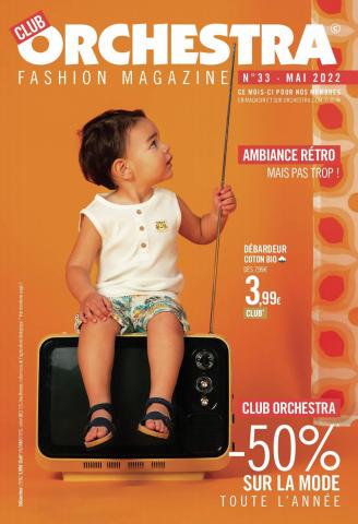Promos de Jouets et Bébé à Roulers | Fashion Magazine Mai sur Orchestra | 29/04/2022 - 30/05/2022