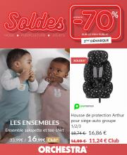 Promos de Jouets et Bébé à Ninove | Soldes Jusqu'à -70% 2éme Démarque sur Orchestra | 24/01/2023 - 01/02/2023