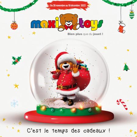Promos de Jouets et Bébé à Bruxelles | C’est le temps des cadeaux! sur Maxi Toys | 07/12/2022 - 18/12/2022