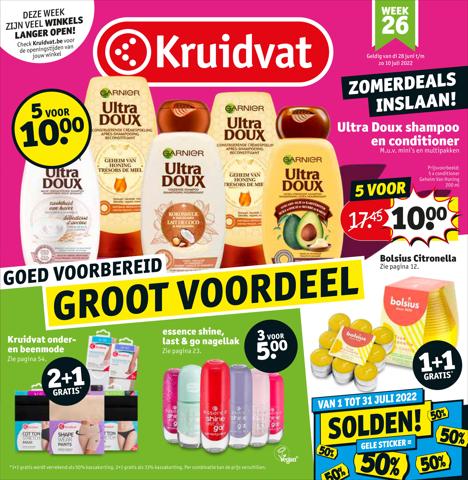 Promos de Parfumeries et Beauté à Termonde | NL Kruidvat folder 26 sur Kruidvat | 27/06/2022 - 10/07/2022