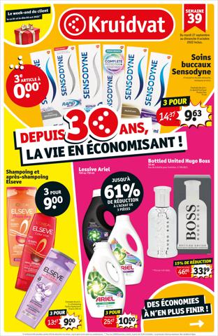 Promos de Parfumeries et Beauté | FR Dépliant 39 sur Kruidvat | 26/09/2022 - 09/10/2022