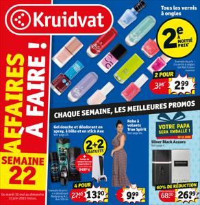 Promos de Parfumeries et Beauté à Gent | FR Dépliant 22 sur Kruidvat | 29/5/2023 - 11/6/2023