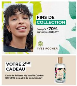 Promos de Parfumeries et Beauté dans le dépliant à Yves Rocher ( 2 jours de plus)