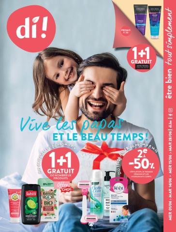 Promos de Parfumeries et Beauté à Liège | FR- Vive les papas et le Beau Temps! sur Di | 01/06/2022 - 28/06/2022