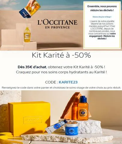 Catalogue L'Occitane | L'Occitane Offres | 23/3/2023 - 21/4/2023