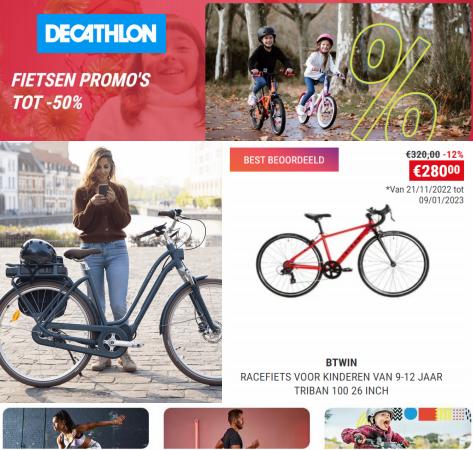 Promos de Sport à Bruxelles | Fietsen Promo's Tot -50% sur Decathlon | 01/12/2022 - 10/12/2022