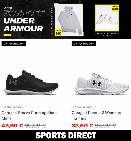 Catalogue Sports Direct à Charleroi | Up To 50% Off Under Armour | 5/6/2023 - 14/6/2023