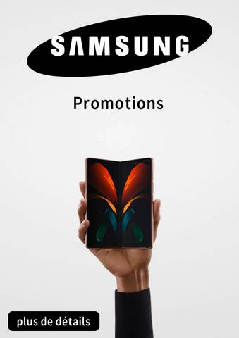 Catalogue Samsung | Promotions Samsung | 27/06/2022 - 12/07/2022