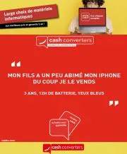 Promos de Électronique à Mons | Cash Converters Offres sur Cash Converters | 4/3/2023 - 2/4/2023