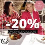 Catalogue msmode Waasland Shopping Center à Saint-Nicolas | -20% op de Hele Colectie | 30/3/2023 - 9/4/2023