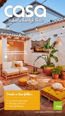 Catalogue Casa | NL- Vakantie heerlijk thuis! | 09/05/2022 - 19/06/2022