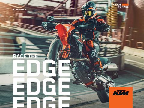 Promos de Voitures et Motos à Roulers | Race the Edge sur KTM | 11/04/2022 - 31/12/2022