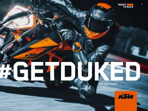 Promos de Voitures et Motos à Hasselt | #Get Duked sur KTM | 11/04/2022 - 31/12/2022