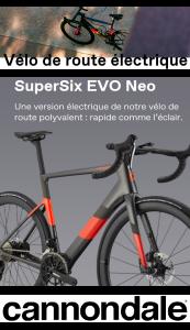 Promos de Sport à Namur | Vélo de Route électrique sur Cannondale | 23/3/2023 - 21/4/2023