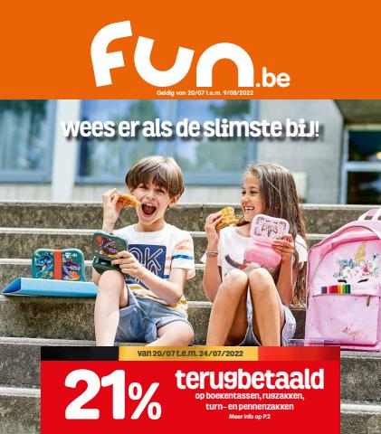 Promos de Jouets et Bébé à Tournai | Back to School sur Fun | 01/08/2022 - 09/08/2022