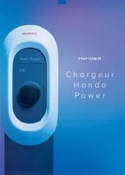 Catalogue Honda | Brochure Chargeur Honda e | 22/3/2023 - 22/3/2024