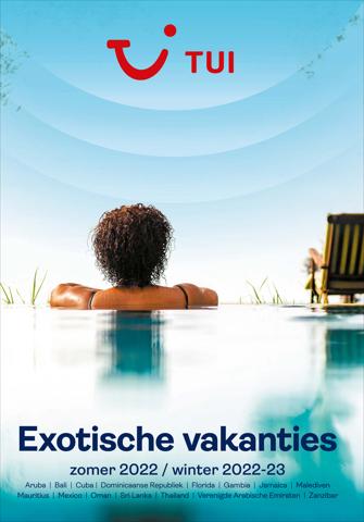 Offre à la page 99 du catalogue 	Exotische vakanties de TUI