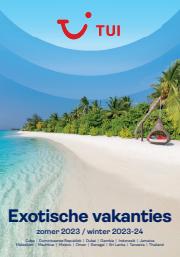 Catalogue TUI à Namur | Exotische Vakanties | 23/1/2023 - 20/3/2024