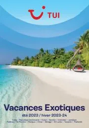 Promos de Voyages à Bruxelles | Vacances Exotiques sur TUI | 31/1/2023 - 20/3/2024