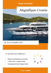 Promos de Voyages | Magnifique Croatie sur Voyages Copine | 19/12/2022 - 04/02/2023