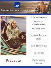 Promos de Banques et Assurances à Liège | Emprunter pour un véhicule sur AXA Bank | 5/3/2023 - 4/5/2023