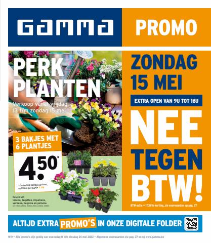 Promos de Bricolage et Jardin à Gent | Folder GAMMA sur GAMMA | 11/05/2022 - 24/05/2022
