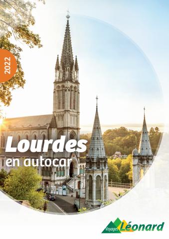 Promos de Voyages à Liège | Lourdes 2022 sur Voyages Leonard | 02/05/2022 - 31/07/2022