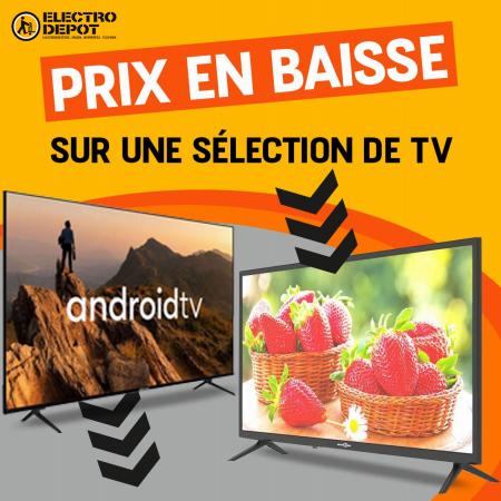 Catalogue Electrodepot | FR- Prix en Baisse sur une sélection de tv | 20/06/2022 - 30/06/2022