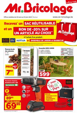 Catalogue Mr. Bricolage à Liège | Folder Mr. Bricolage | 29/5/2023 - 25/6/2023