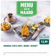 Promos de Restaurants à Mons | Menu van de Maand sur Lunch Garden | 1/6/2023 - 11/6/2023