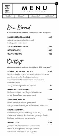 Promos de Restaurants à Gent | NL- Menu Herfst-Winter sur Le Pain quotidien | 11/10/2022 - 15/12/2022