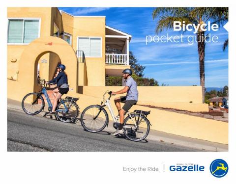 Promos de Sport à Liège | Bicycle Pocket Guide sur Gazelle | 13/01/2022 - 30/06/2022